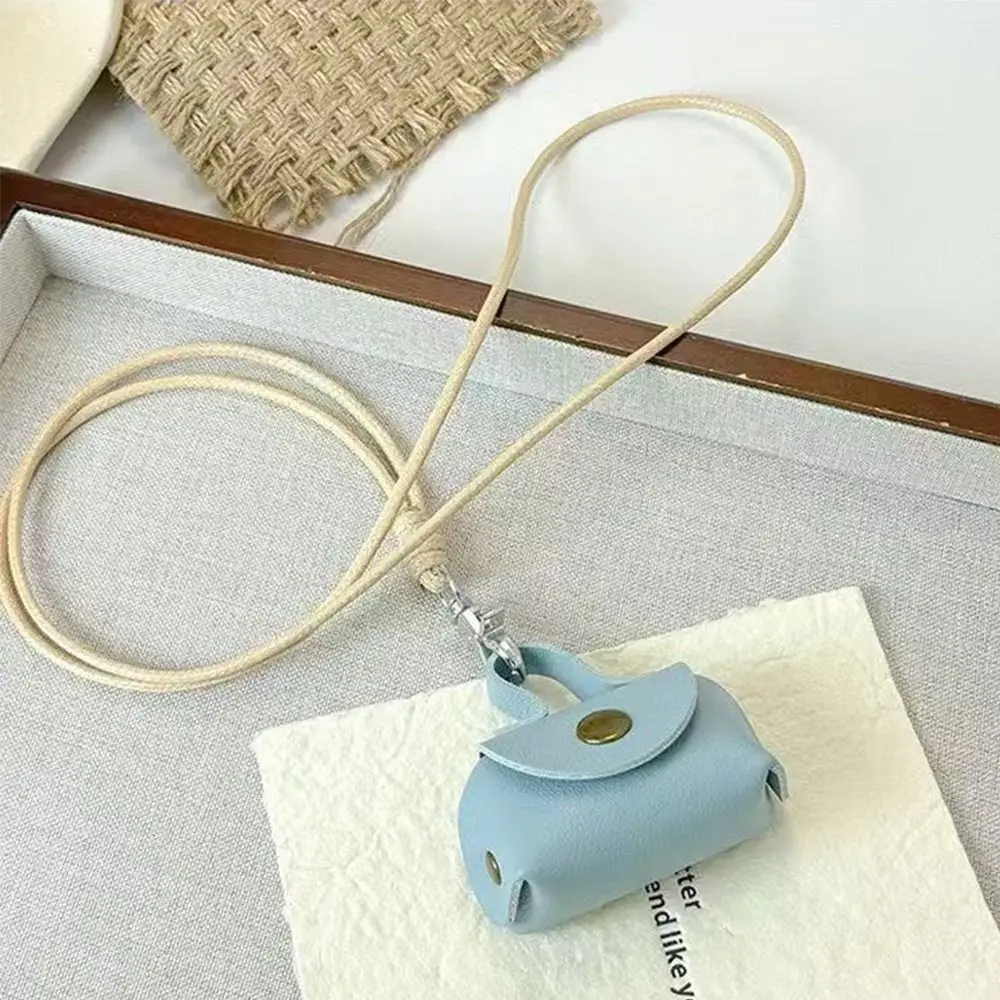 Fashion PU Leather Coin Purse Decorative DIY Creative Keychain Pendant Multi-function Small Gift Gift Giving