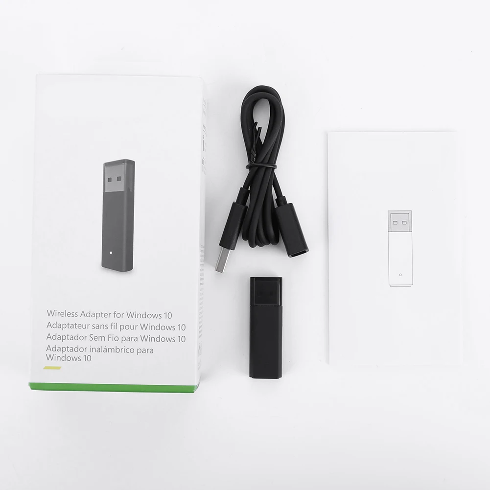 محول لاسلكي لاستقبال USB لأجهزة إكس بوكس ون ، بلوتوث ، وحدة تحكم ثانية ، إكس بوكس سيريز إكس ، إس ، لاب توب ، بيسي ، ويندوز 10 ، 8 ، 7