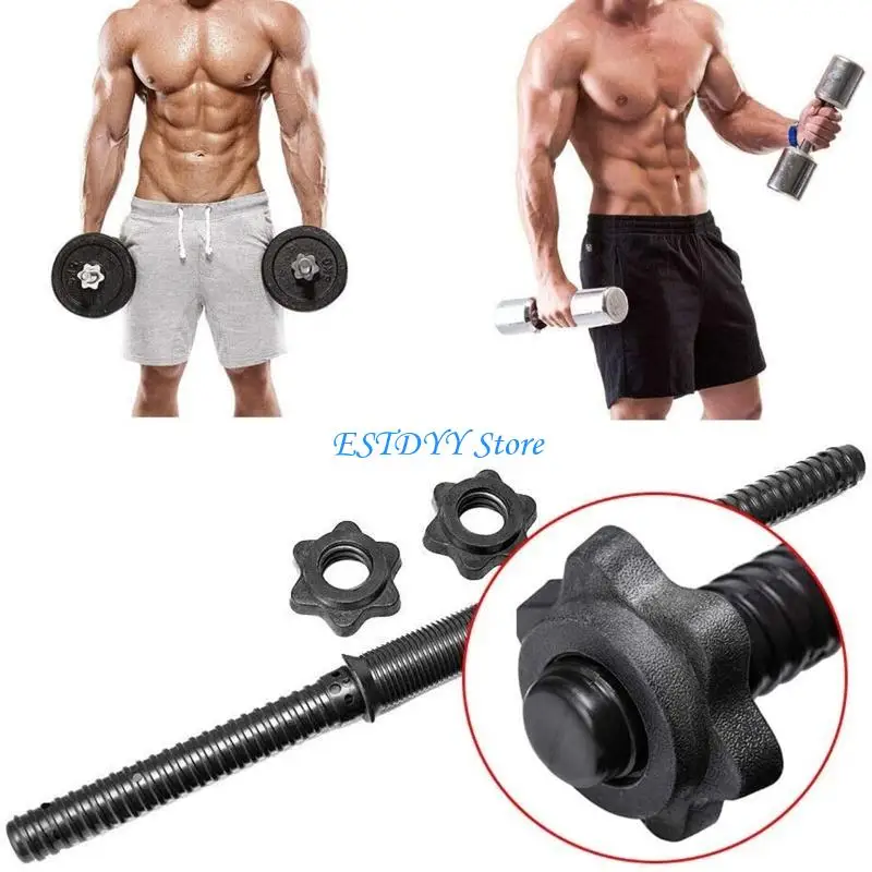G6DE 4x Barbell Bar Anti-Slip Spin Lock Collar Screw for Weight Lifting Dumbbell Bars - zdjęcie 1