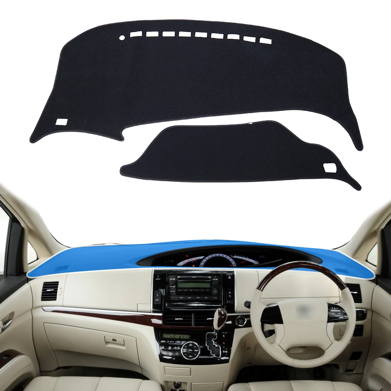 

for Toyota Previa 50 2006~2019 XR50 Estima Tarago Dashboard Cover Pad Anti-Slip Dash Mat Dashmat Accessories Sunshade Carpet