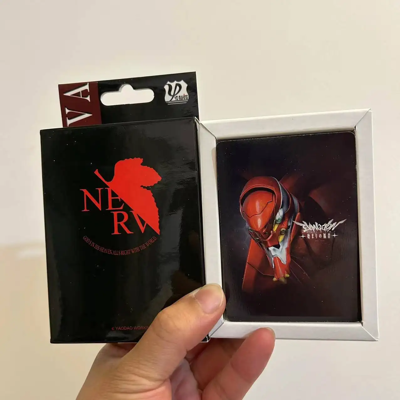 54 шт. в штучной упаковке, новинка 2025 года, аниме EVA NERV, фигурка, модель игрушки, покерная карта, реквизит, доска, ролевая игра, подарки