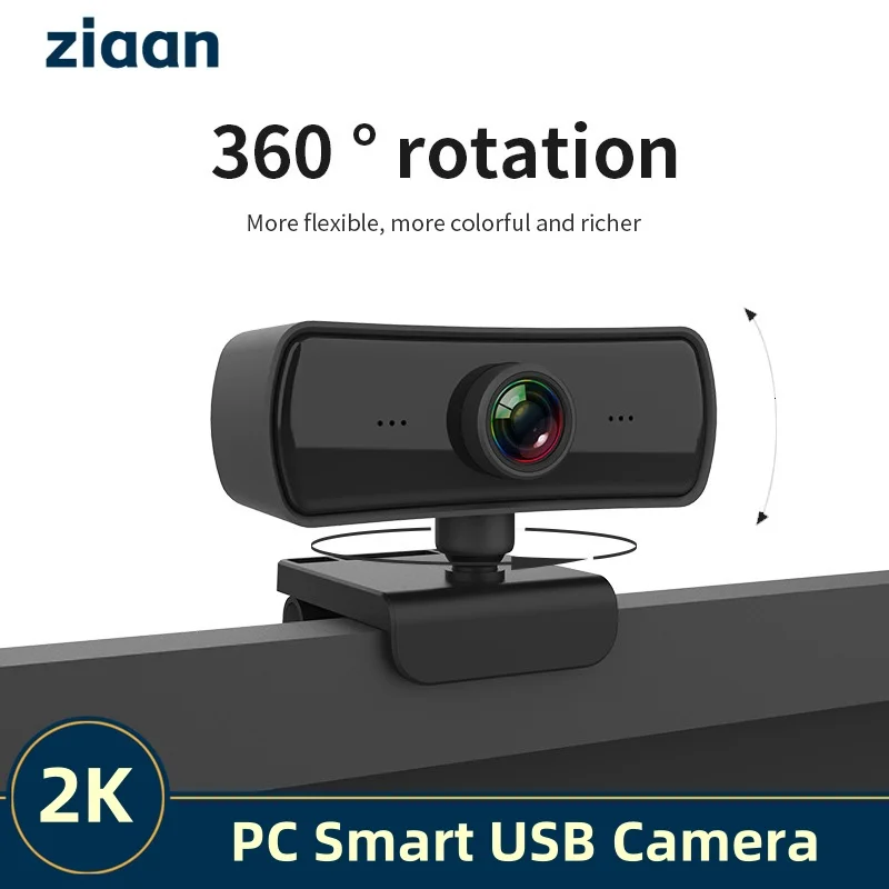 HD 2k Computer USB camera PC live camera video network teaching conference 4MP online class laptop camera webcam