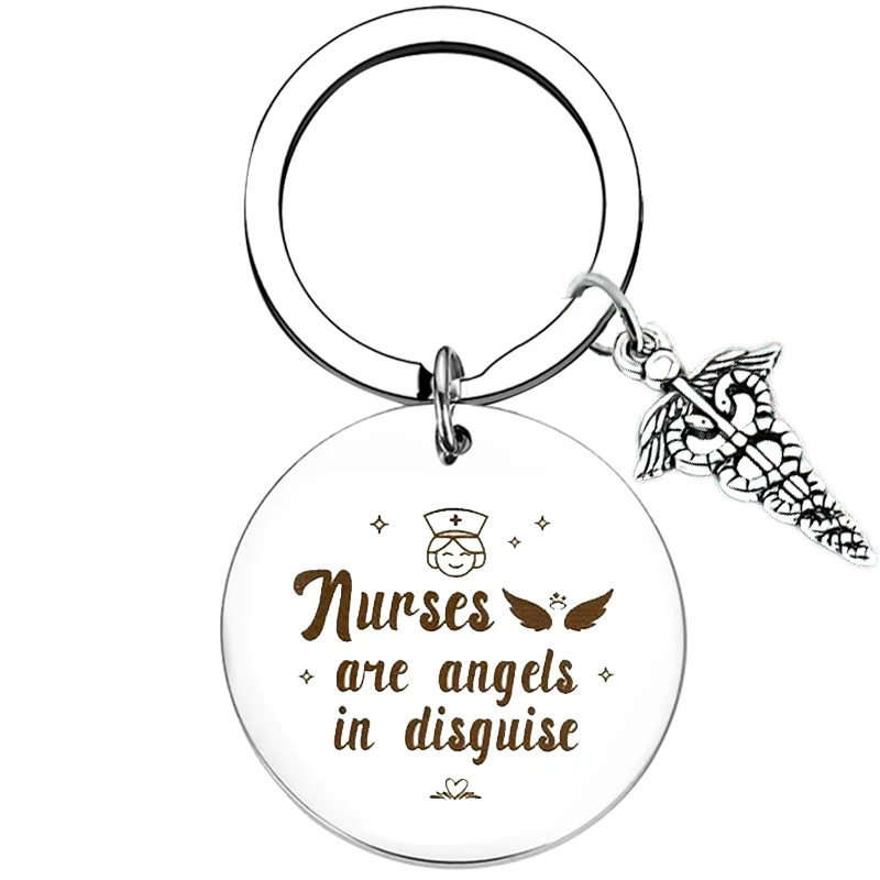 Nurse Gift Key Chain Ring Nurses Week Gifts Nursing Graduation Gift keychains pendant Nurse Practitioner Gift