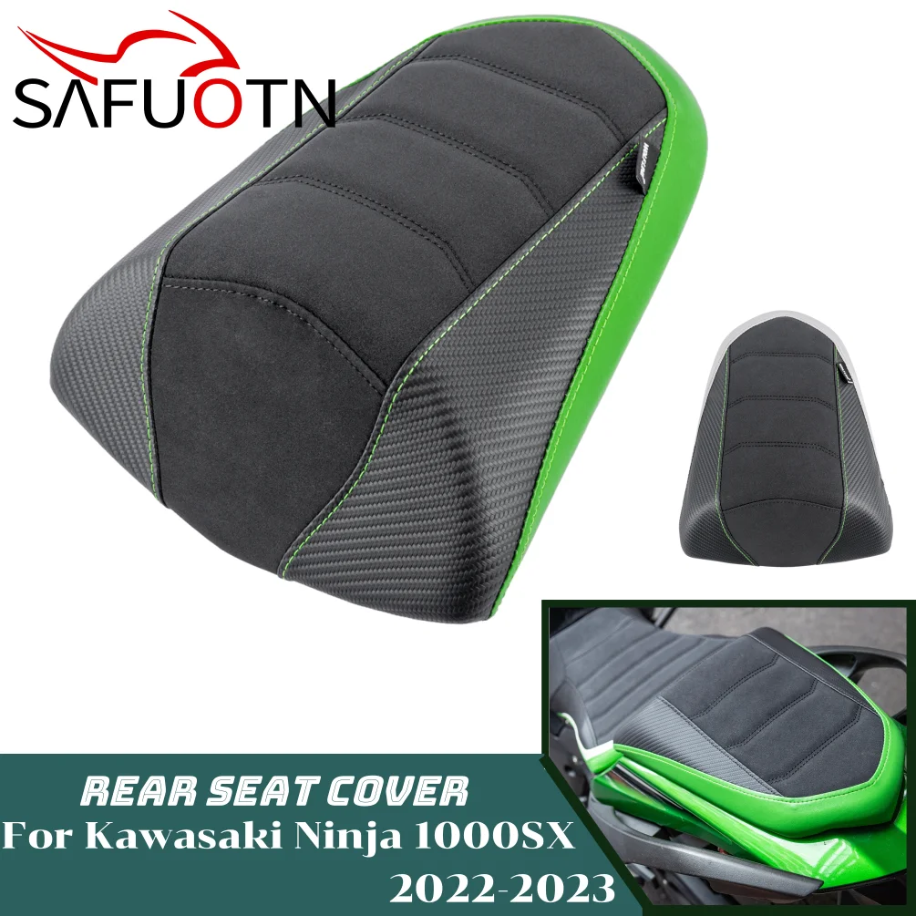 

for Ninja 1000SX Rear Seat Cover For Kawasaki 1000 SX 2022 2023 Motorcycle Passenger Seat Cushion Pad Accessories