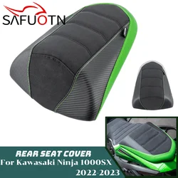for Ninja 1000SX Rear Seat Cover For Kawasaki 1000 SX 2022 2023 Motorcycle Passenger Seat Cushion Pad Accessories