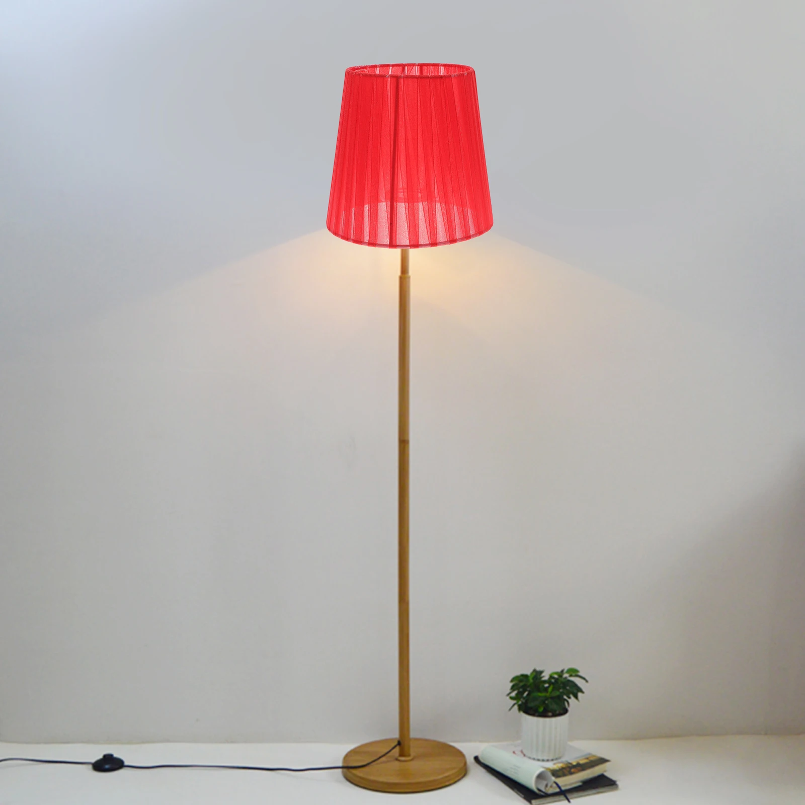 

2Pcs Premium Gauze Lamp Shade Translucent Light Cover for Bedroom Living Room Romantic Warm Atmosphere Decorative Diffuse