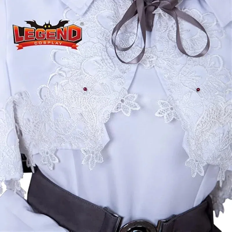 زي الأبيض ماج التأثيري رداء الساحرة الأبيض زي الرأس للهالوين وعيد الميلاد