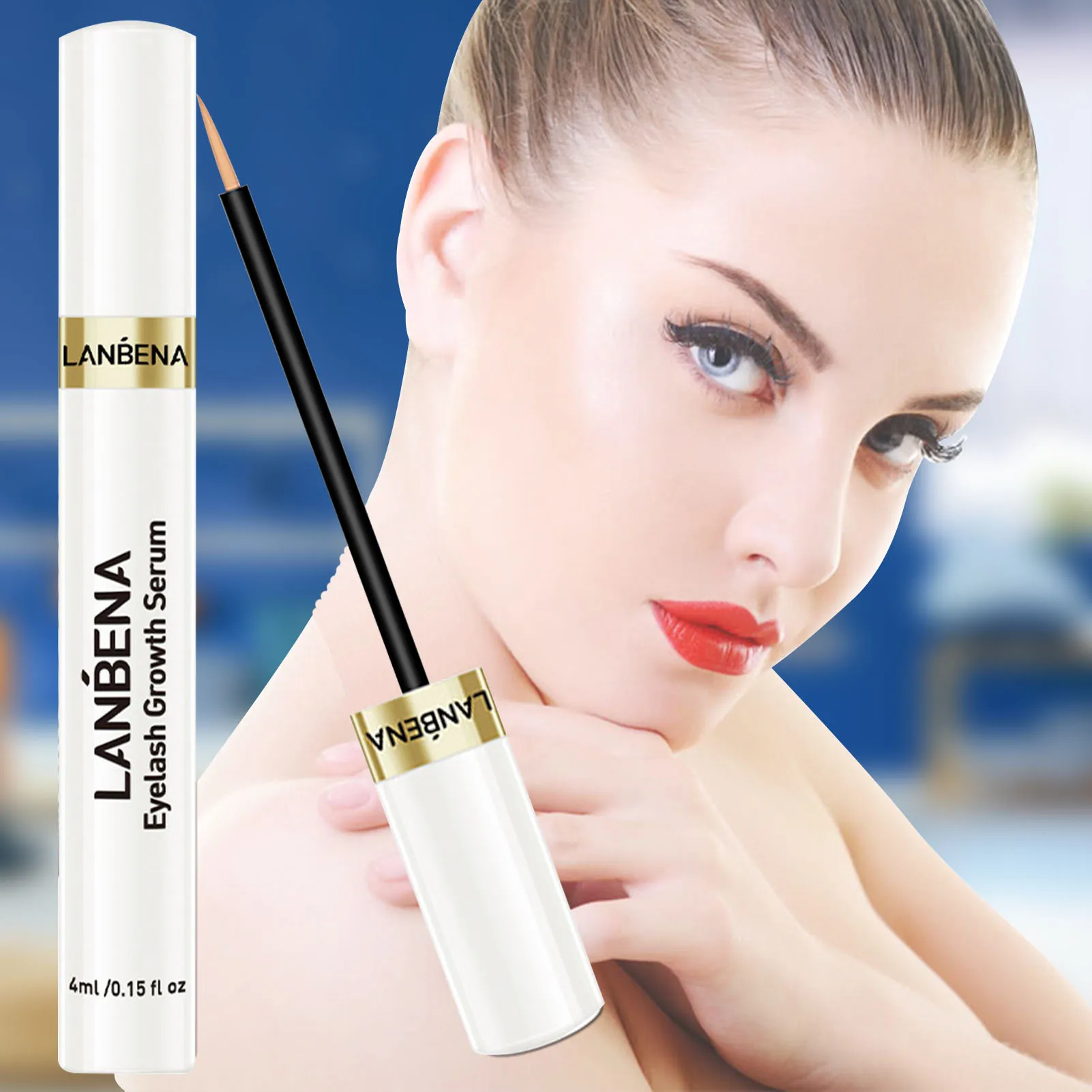 Eyelash Enhancing Essence Easy to Apply Rapid Eye lash Enhancer Activate Eyelash Growth for Longer Thicker Lashes and Brows