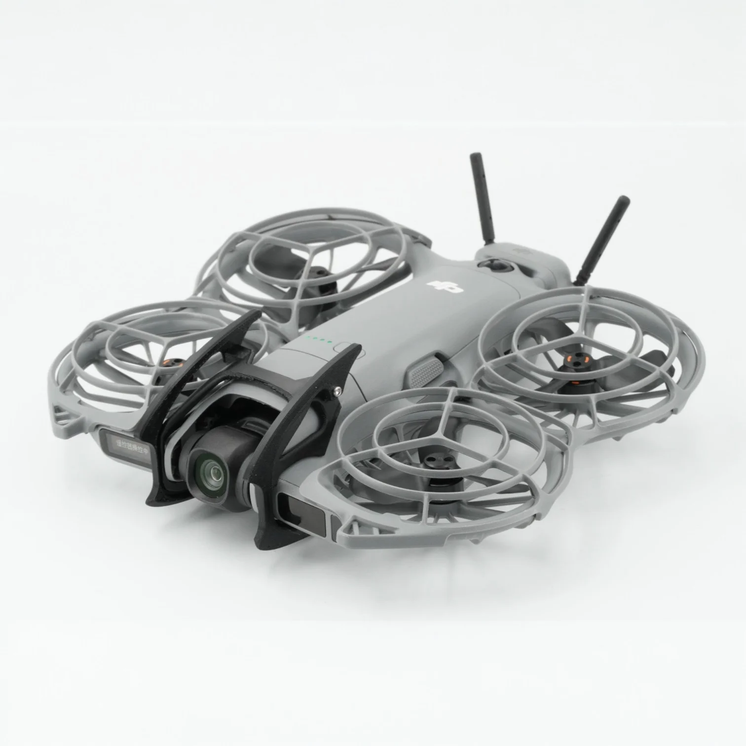 Neo 2 Schutz-Zubehör-Set für DJI (ABS-Material): Gimbal-Schutz, Stoßfänger, 4 Beine, Heckflosse, Doppelringe