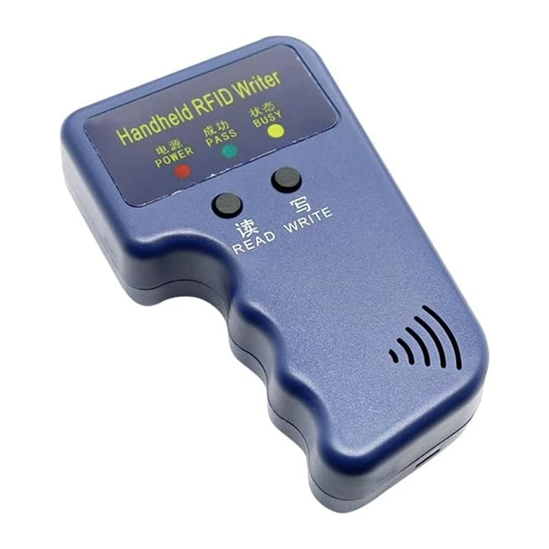 125Khz Proximity ID Duplicator For HID, AWID, Paradoxcards/Keyfobs, Handheld RFID Writer, 5 Writable Key Fobs