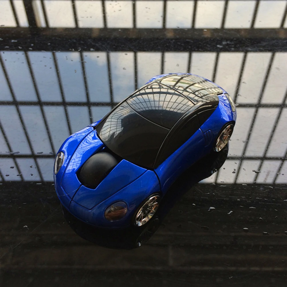 

2 .4GHz Computer Mouse Wireless Gaming Mice Portable Car Usb Accessories Blue Cordless for Laptop Work