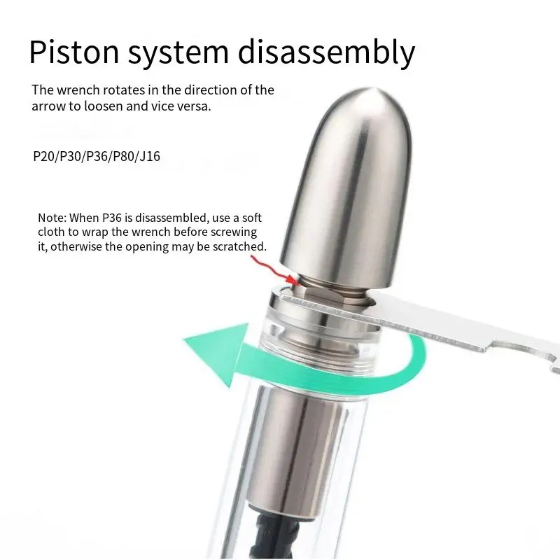 Asvine Multifunction Removing Tools Wrench For Asvine P20 P36 P30 P50 V169 Piston And Vacuum Fountain Pens School Stationery