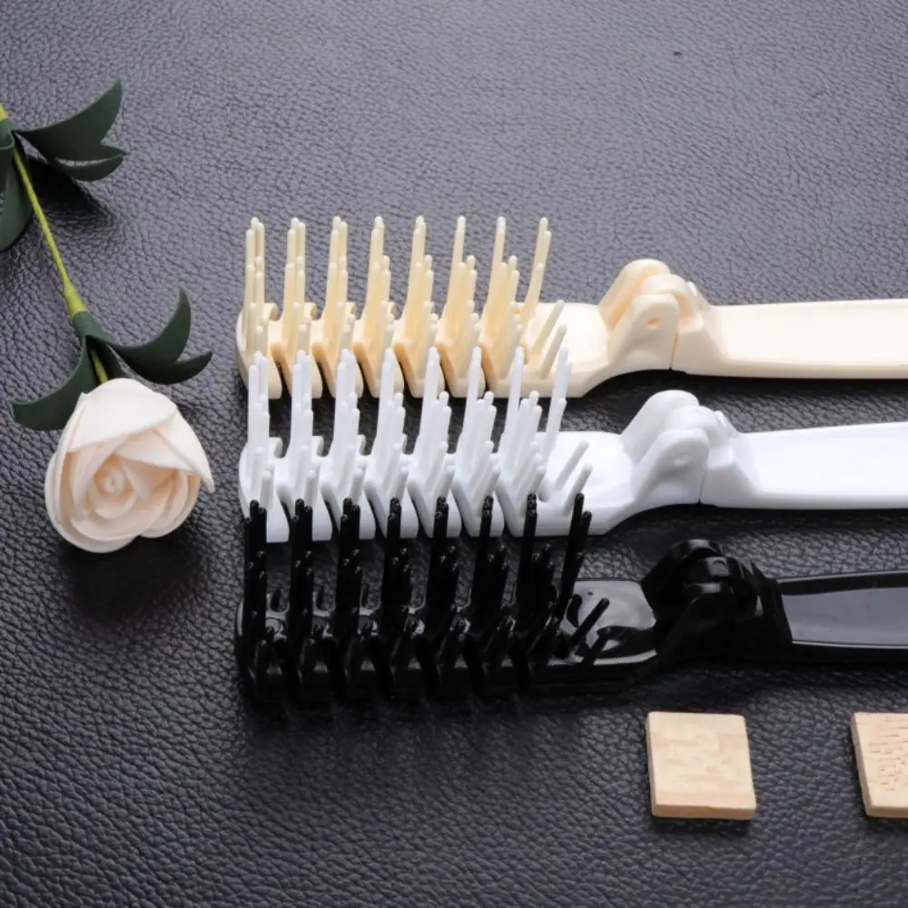 Creative Foldable Folding Comb Hair Salon Comfortable Hair Cutting Portable Plastic Styling Tool