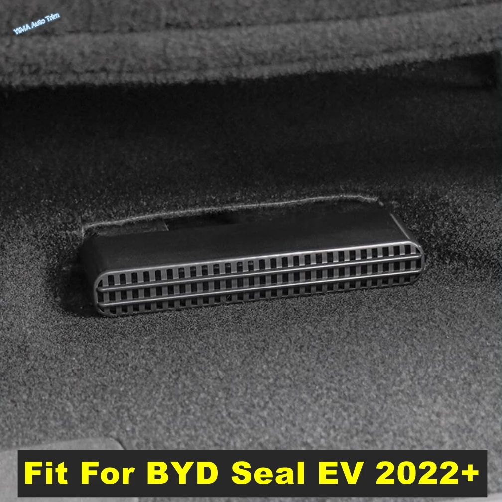 

Car Styling Seat Below Outlet Air Condition Vent Protect Cover Trim Black Accessories Fit For BYD Seal EV 2022 2023 2024 Plastic