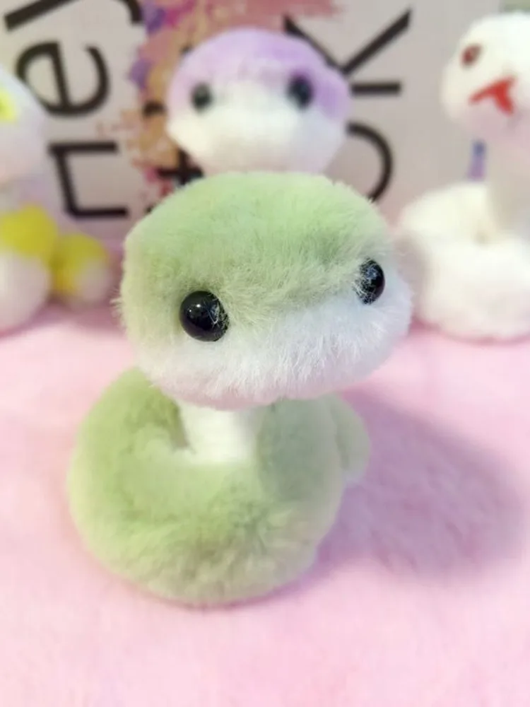 هدايا حفلات الأفعى المحشوة الواقعية، حيوانات محشوة، حيوانات لطيفة محشوة، مادة زخرفية صغيرة ناعمة