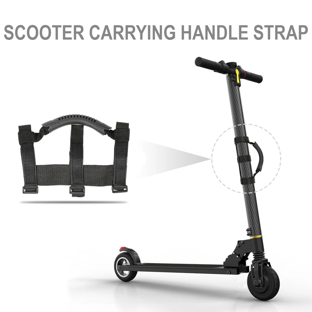 Correa de mango de transporte eléctrico para Xiaomi M365 Pro, gancho de correas de 200x70x30mm, apto para accesorios de correa de Scooter