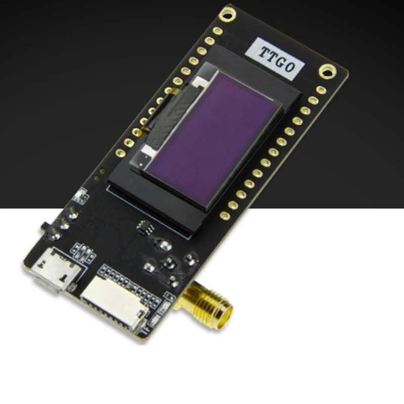 Excellent-TTGO Lora32 V2.1 ESP32 Modulo wireless WIFI Bluetooth 433 Mhz Modulo wireless Wifi Bluetooth da 0,96 pollici SMA IP5306