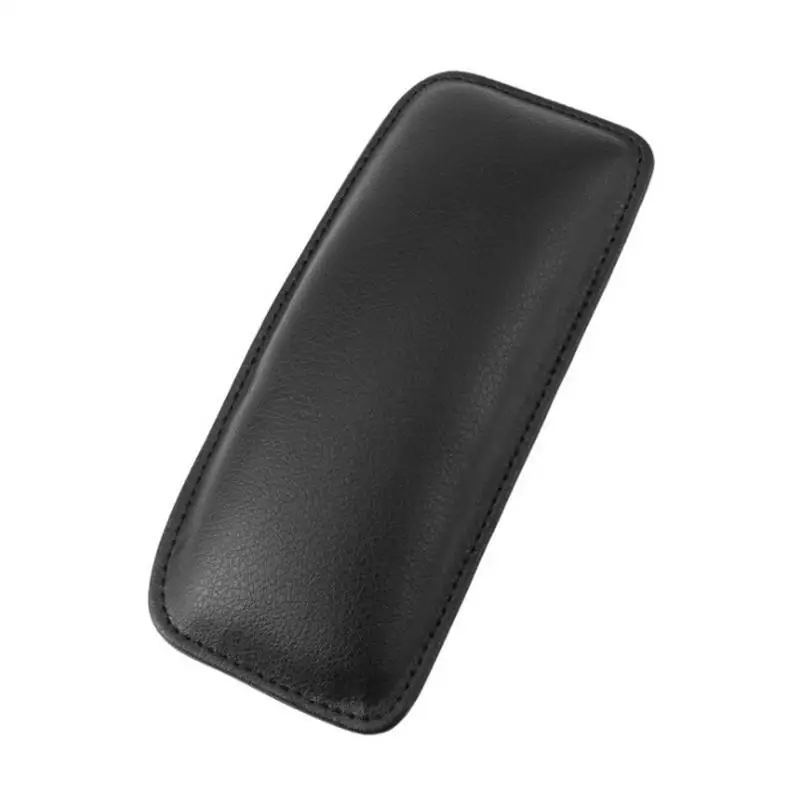 1pc Universal Car Door Armrest Pillow Soft Leather Driver Arm Protective Pad Mat Passenger Rest Arm Support Pillow 18*8*2CM