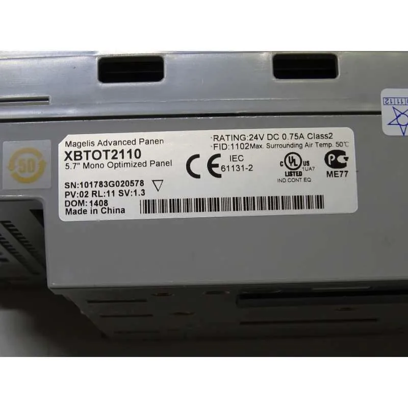 متوفر شاشة تعمل باللمس XBTOT2110 بحالة جيدة #6