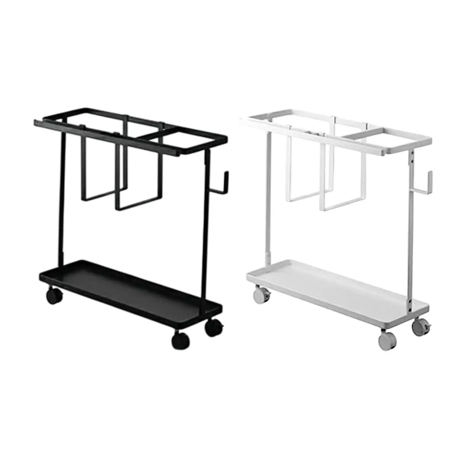 

Yoga Mat Storage Rack Exercise Equipment Organizer Foam Roller Resistance Bands Steel Kettlebells with Wheels Yoga Block Basket