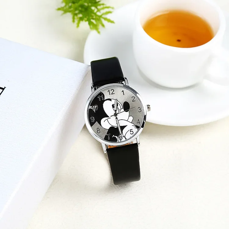 Montre Disney Mickey de haute qualité |   Montre à quartz décontractée/habillée en acier inoxydable |   Cadeau unisexe pour montre femme et homme