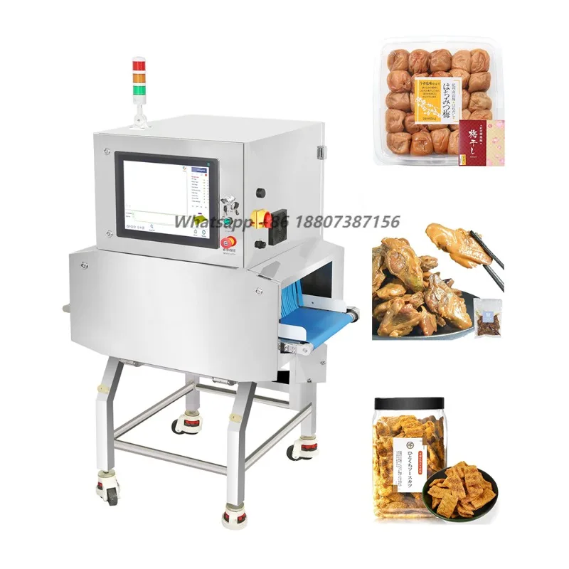 JZXR XR-500D Food Grade Automatic X-Ray Inspection System Customizable Metal Detectors for Food