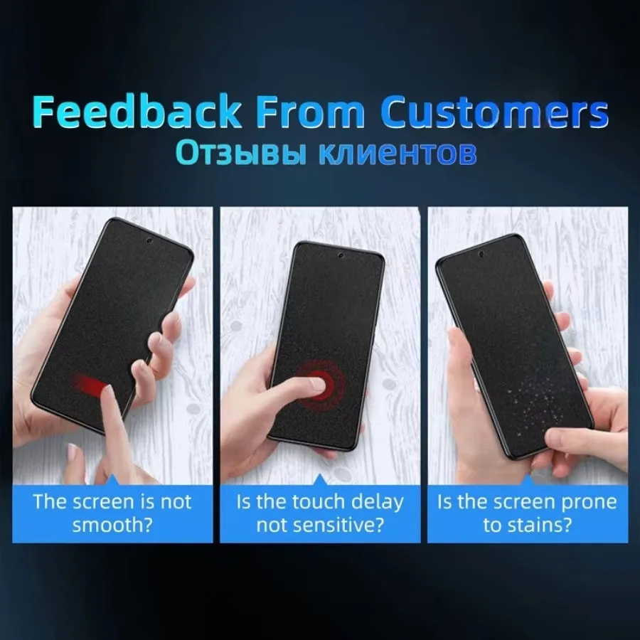 Matte Hydrogel Film for Infinix Note 50 GT 20 10 Pro Screen Protector Infinix Hot 40 40i 30i 30 Smart 8 Pro 7 6 Smart 9 HD Film - view 3