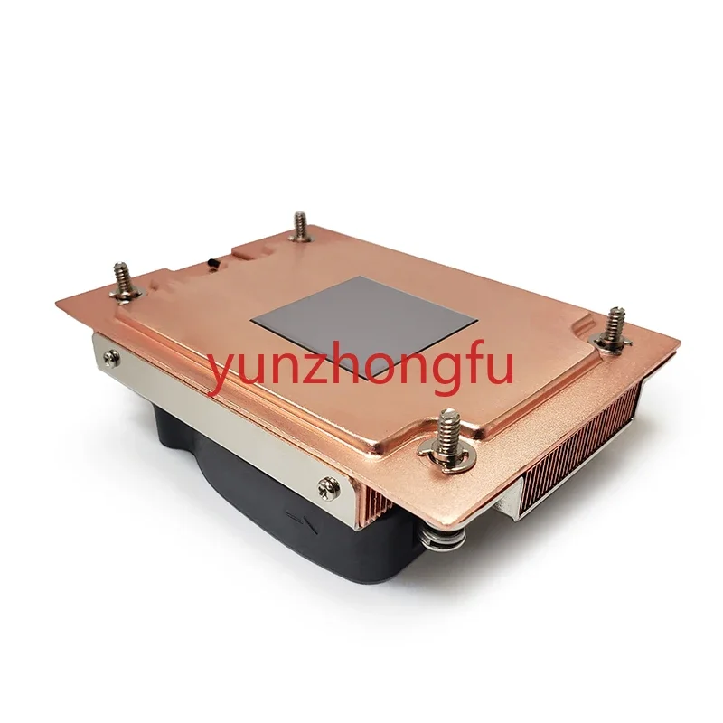 Server CPU Cooler Fan 1U Chassis Industrial Control AM4 All Copper Vapor Chamber, Heatsink A45