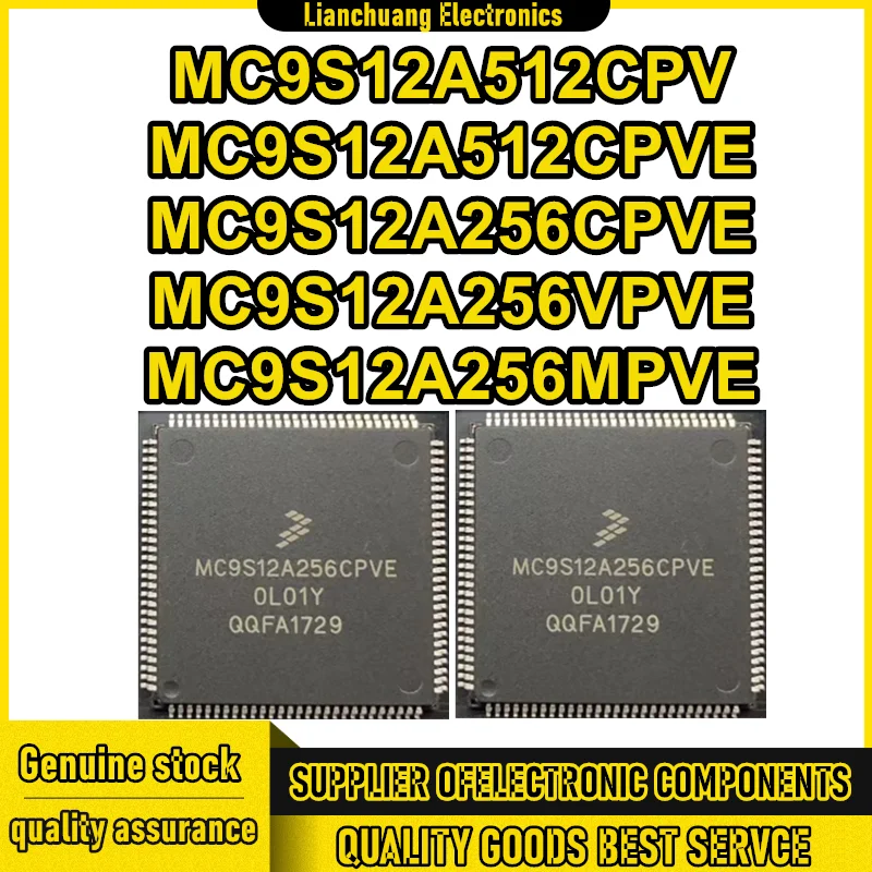 

MC9S12A512CPV MC9S12A512CPVE MC9S12A256CPVE MC9S12A256VPVE MC9S12A256MPVE Микросхема IC 100% новая, оригинальная, в наличии