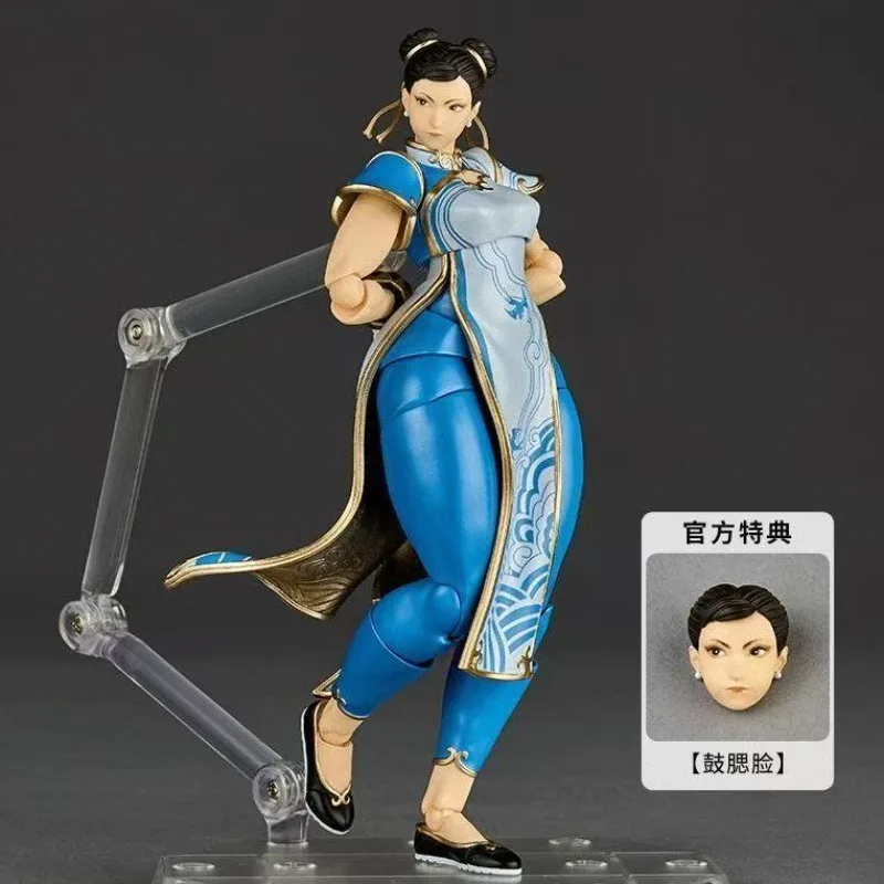 

In Stock Originate KAIYODO Chun Li Movability Model Toys Revoltech AMAZING YAMAGUCHI Chun-Li SF6