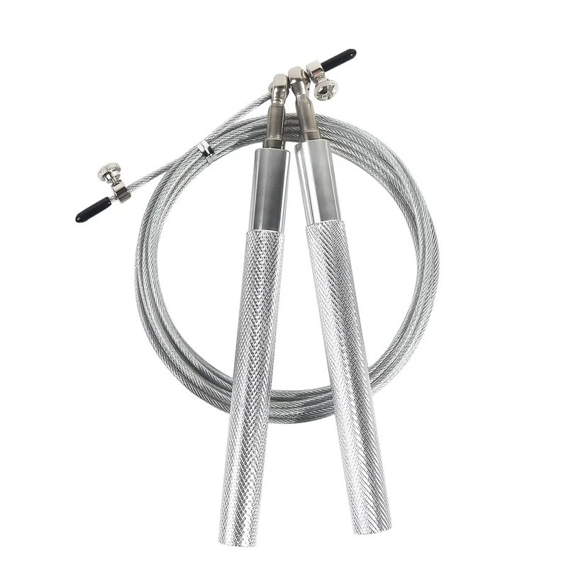 Speed Jump Rope 360° Swivel Ball Bearing Adjustable Steel Coated Rope Workout Fitness Training Boxing Exercises Skipping Ropes