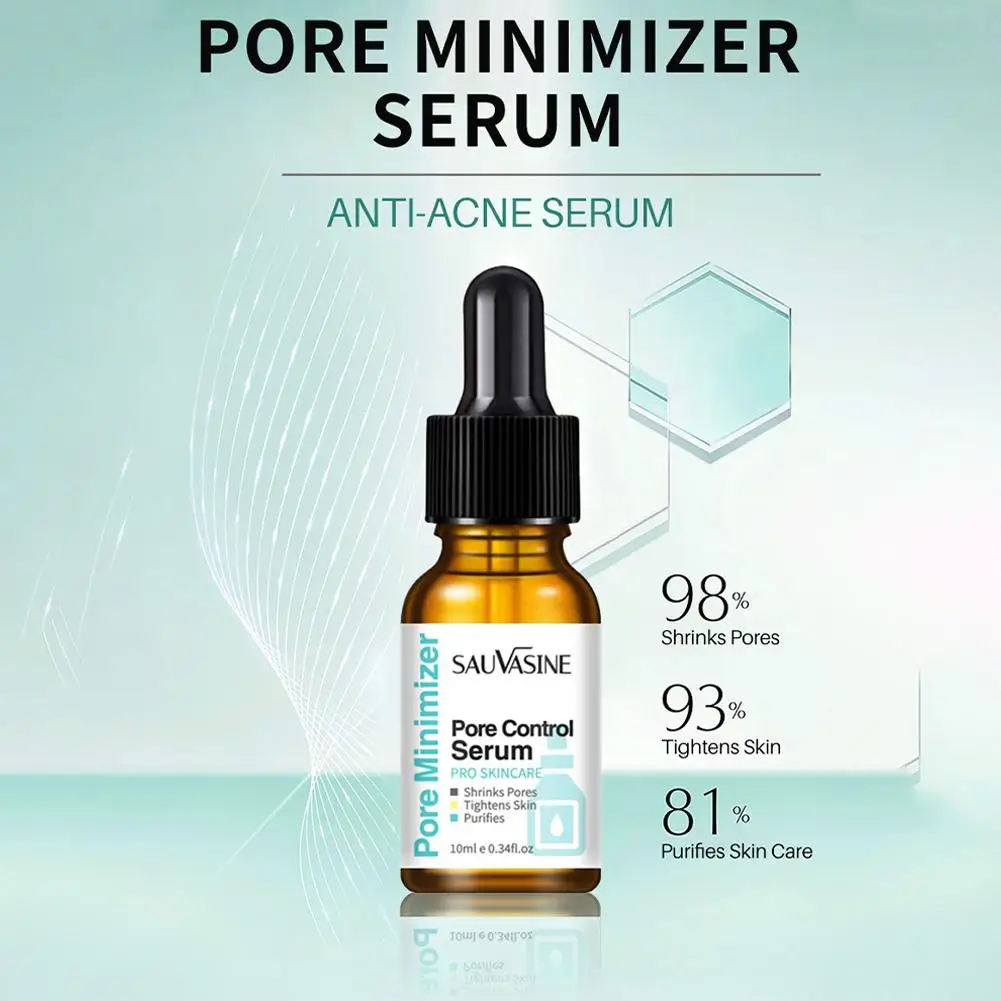 Removing Large Pores Pore Shrinking Serum Face Tightening Repairing Facial Pore Minimizing Moisturizing Skin Care Serum