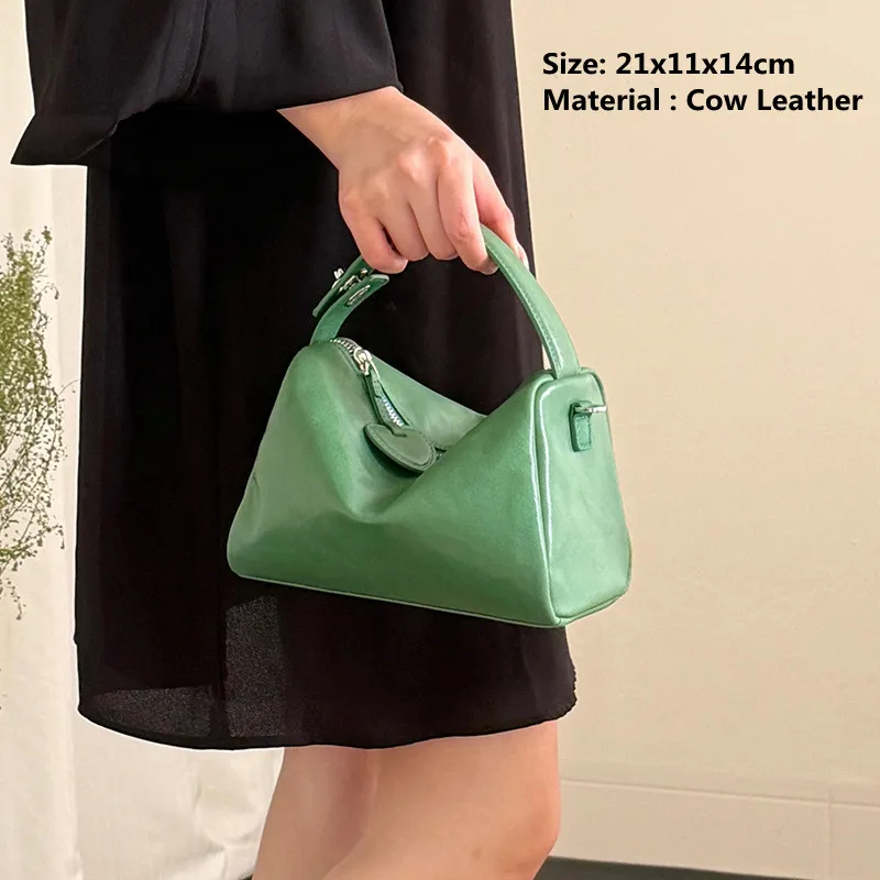 

Genuine Cow Leather Women Bags Handbags Bucket Bag Lunch Boxes Tote Bag Luxury Desginer Crossbody Bag Large Lady Hand Bags