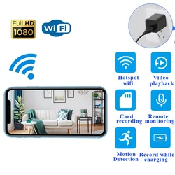 Mini 1080P HD WIFI Camera Wireless Portable Camera Security Video Recorder Dynamic Monitor EU US Plug