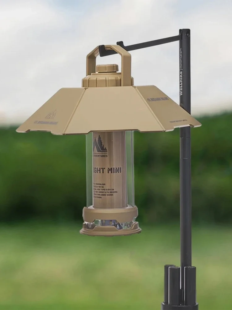 

2600mA Camping Portable Retro Lantern Camping Lighthouse Tent Light Lantern Decor Waterproof Outdoor Atmosphere lights/Lampcover