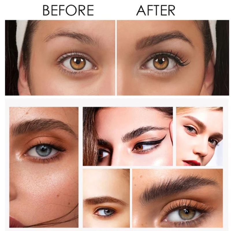 Semi Permanent Eyebrow Tinting Eyelash Dye Tint for Salon Home Use 4-6 Weeks