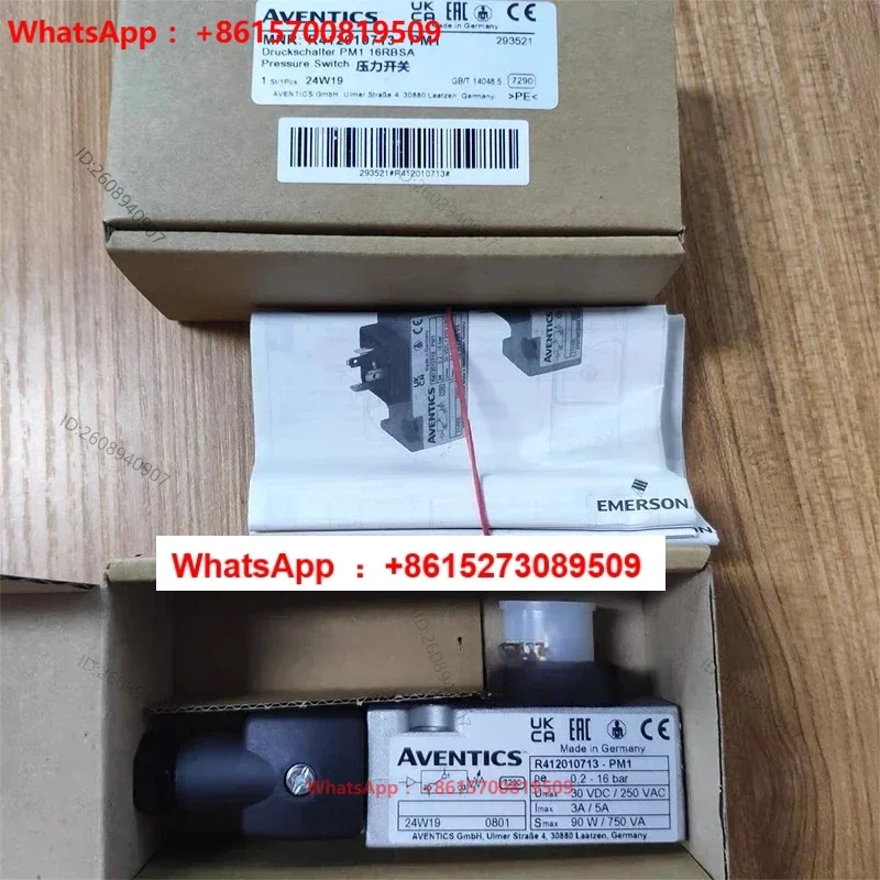 Original AVENTICS R412010713 Pressure Switch