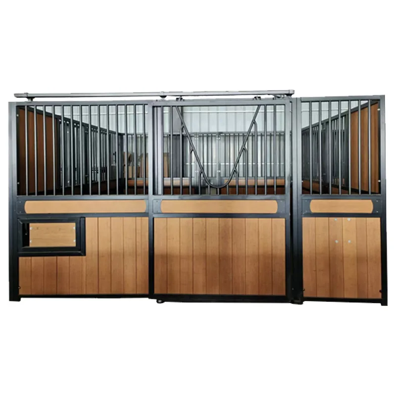 

Stables with small windows Stables Ma Peng captive horse sports venues European and American-style high