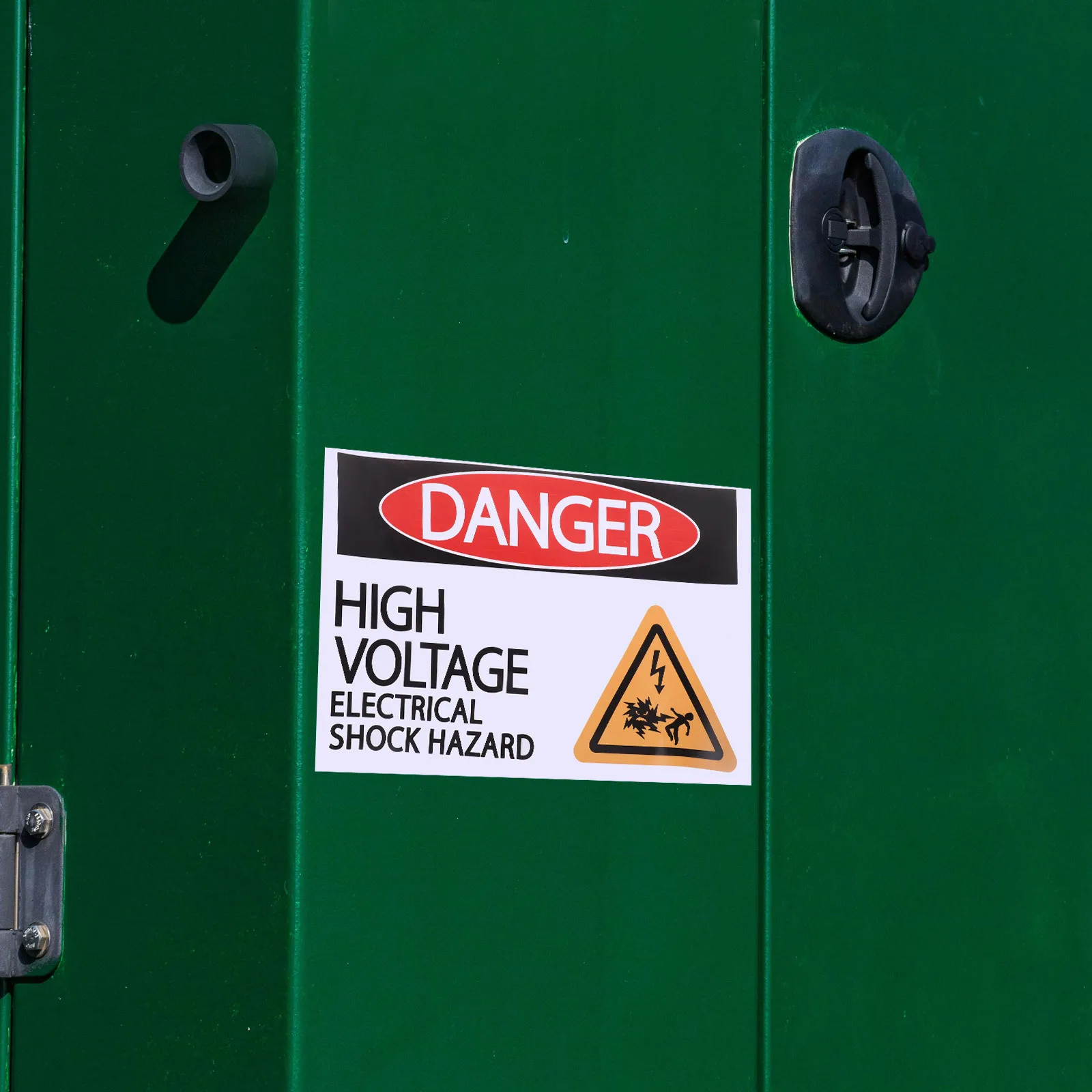 

Voltage Warning Stickers Safety Safety Warning Sign Sticker Sign Decals For Electric Box Machine Wall Security Caution