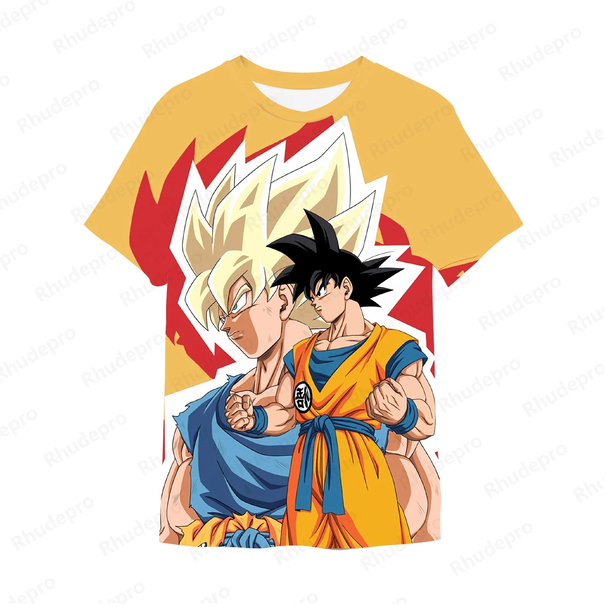 Vegeta Goku Cosplay Dragon ball Style t-shirt uomo nuove t-shirt 2024 Hip Hop Trend Anime 100-5XL Super Saiya manica corta Y2k