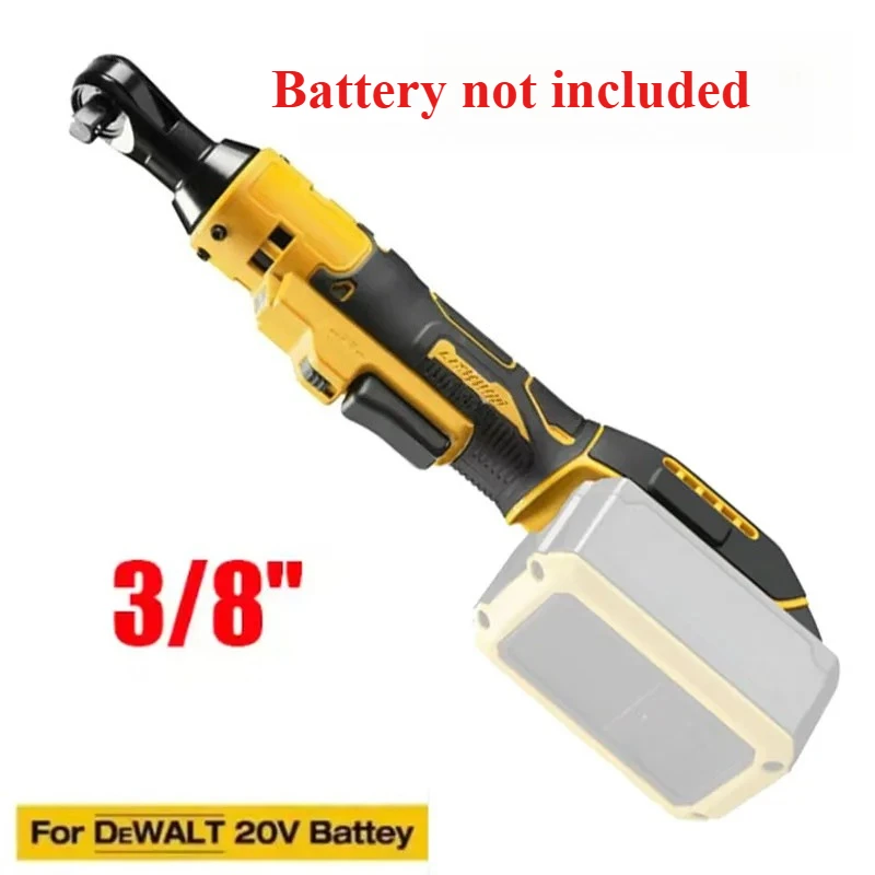 

Suitable for Dewei Electric Ratchet Wrench 220N.M Cordless Driver 3/8'' Impact Removal Screw Nut Repair 18V 20V Battery