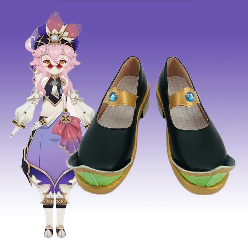 

Yu Косплей Магазин Impact Dori Обувь для косплея Хэллоуин Карнавал Вечеринка Рождество Настройка