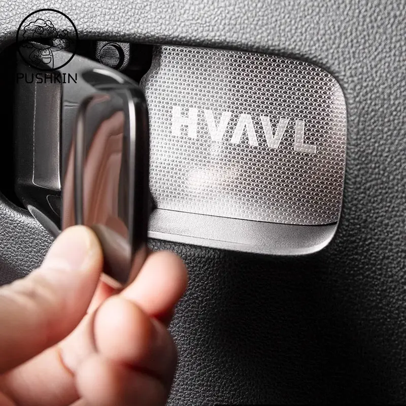 For HAVAL H9 2nd MKII 2027 2026 Carbon Fiber Car Inner Door Bowl Panel Decoration Stickers Interior Protective Trim Accessories