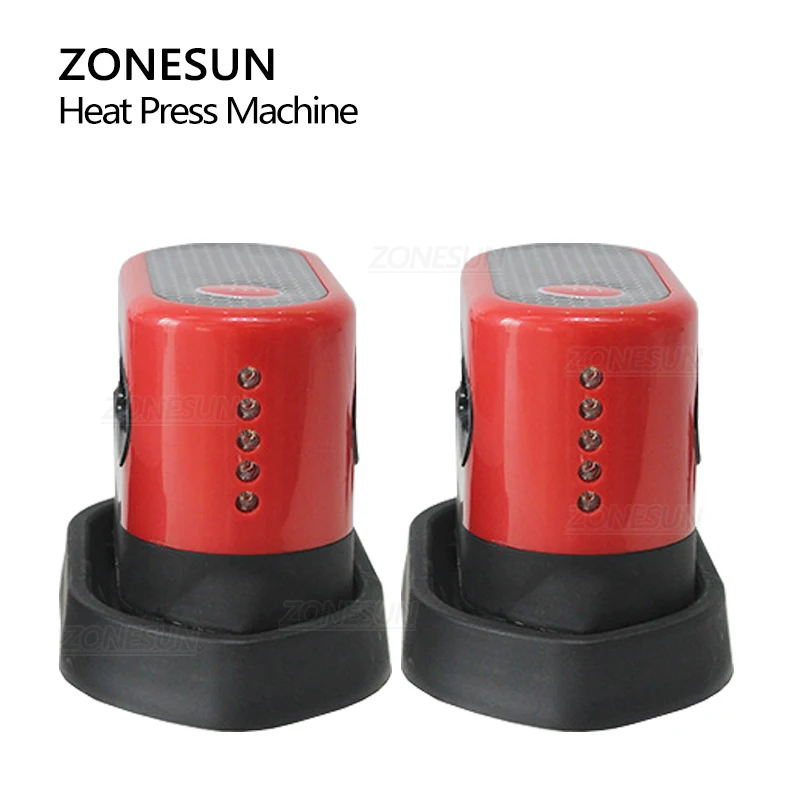 ZONESUN Mini Heat Press Machine Portable Handheld T-Shirt Printer HTV Vinyl Sublimation Transfer Tool for Clothes Shoes Bags - view 5