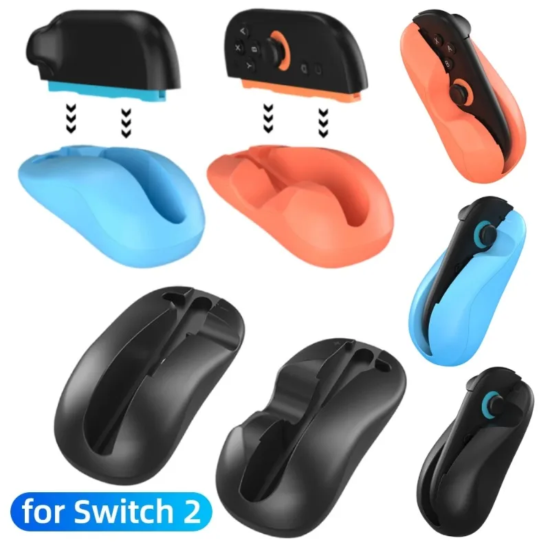

Left+Right Handle Case Gaming Controller Mouse Mini Portable Ergonomic Mice Controller Bracket for Nintendo Switch 2 Joy-Con