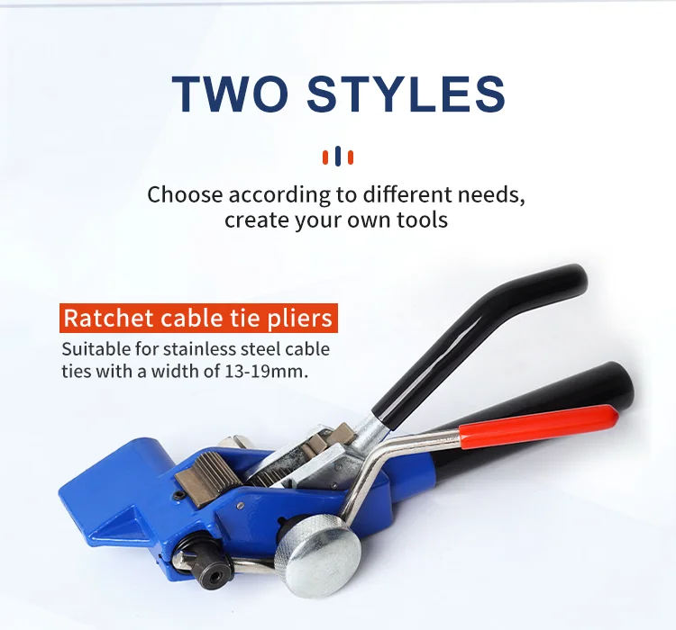 ZOEY Ratchet Manual Strapping Tool for Steel Strap Portable Handheld Tensioner Clamp Packaging Tools Convenient Wrapping Machine