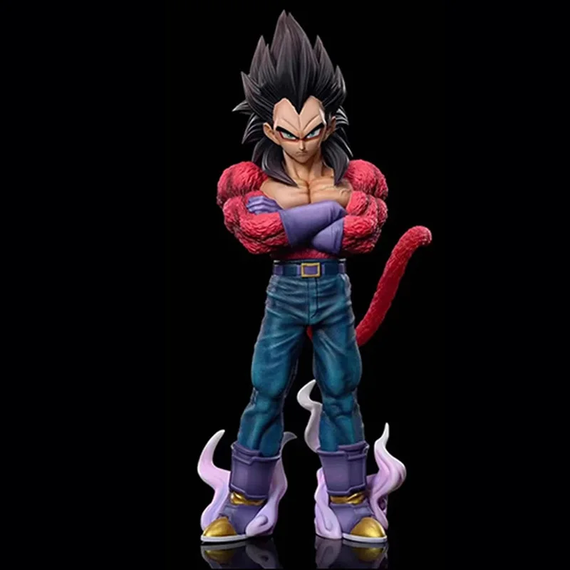 29cm Dragon Ball Super Vegeta Figures SSJ4 Goku Action Figures Super Saiyan Anime PVC Model Collection Toys view 5