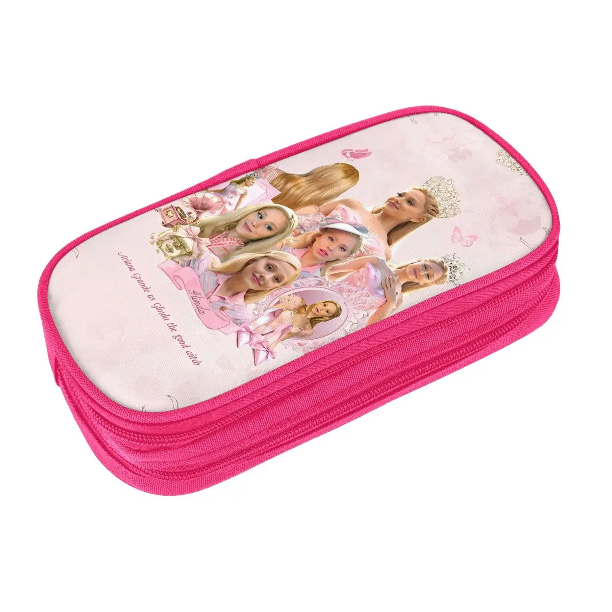 Wicked Glinda Elegant Good Witch Movie Pencil Case Kids Lovely Pencil Box Design School Pencil Cases Supplies Gift Idea