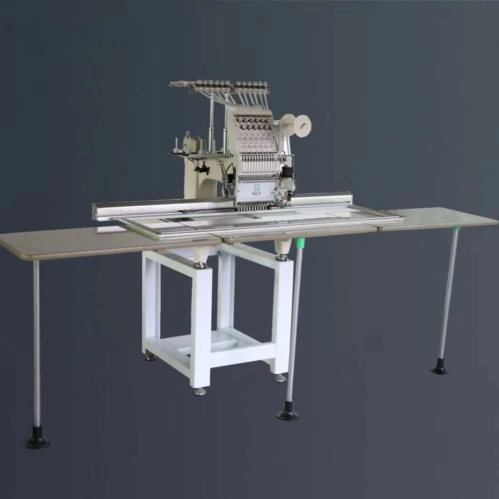 Computer Embroidery Machine Single Hand Flat High Speed Embroidery Equipment