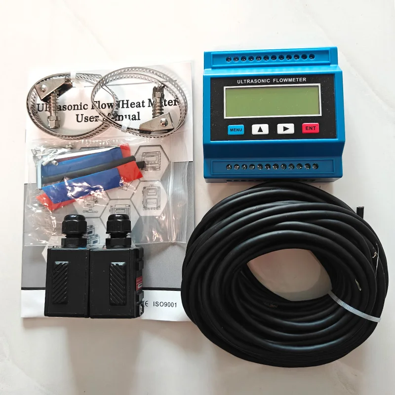 TUF-2000M TS-2 TM-1 TL-1 Ultrasonic Flowmeter DN15-6000mm Water Flow Meters with RS485 Interface Modbus